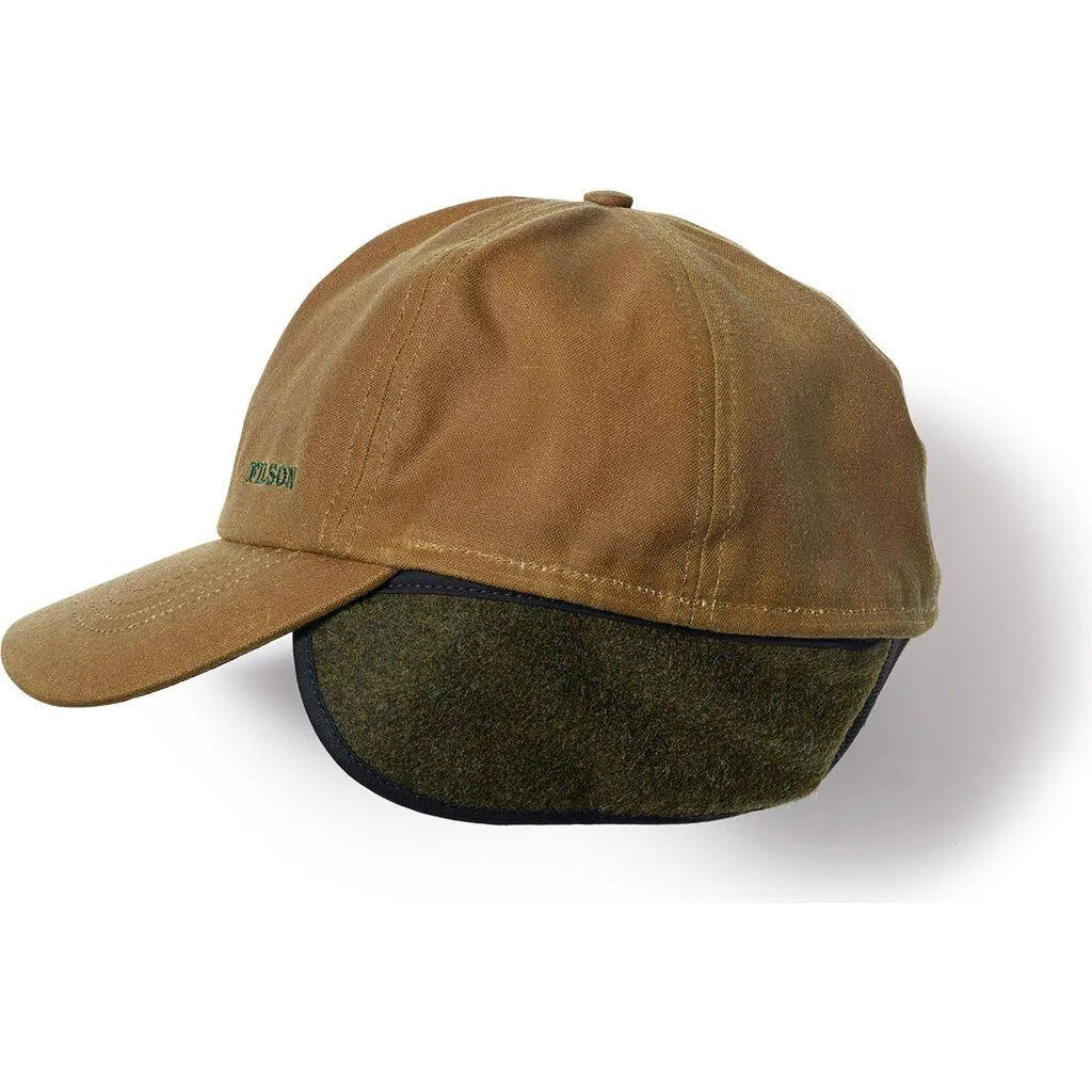 Filson Insulated Tin Cloth Cap - Dark Tan P49955