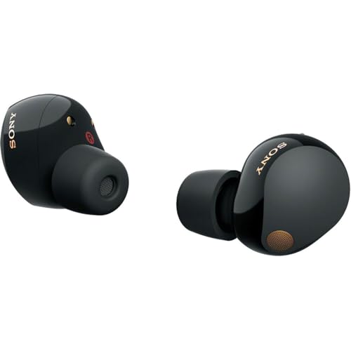 Sony WF-1000XM5 Wireless Noise Canceling Earbuds with Voice, Black N643069