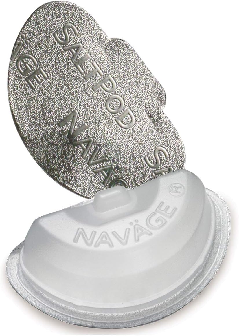 Navage Nasal Care Spa Bundle with 20 SaltPods, SaltPod Cube, and Eucalyptus 2-Pack N6741