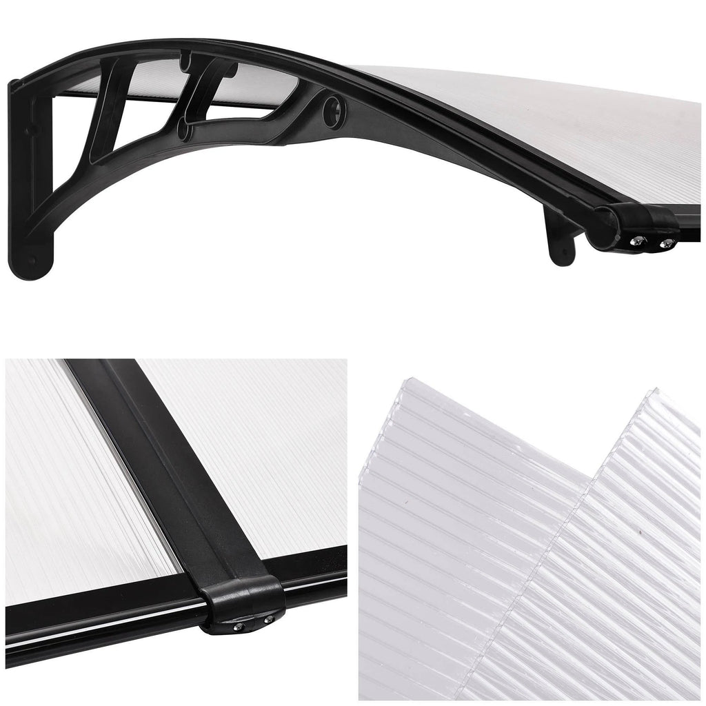 78x39x22 Clear Polycarbonate Hollow Sheets for Patio Cover Awning O958