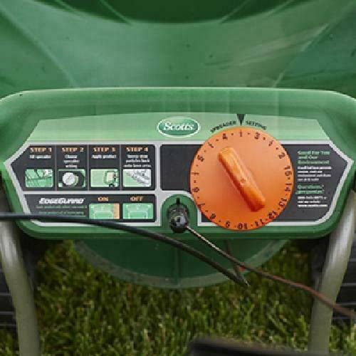 Scotts Turf Builder Pro EdgeGuard Deluxe Broadcast Spreader R31674