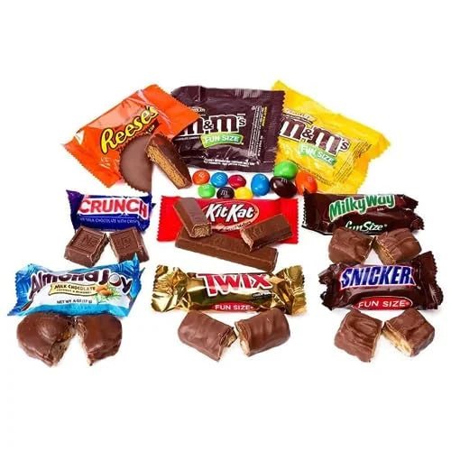 Hershey Assorted Chocolate Candy Variety Pack 10 lb Bulk Individually Wrapped D6008