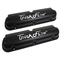 Trick Flow TRFTFS-51411801 Valve Covers Cast Aluminum Small Block Ford with T u0026 F Logo Black