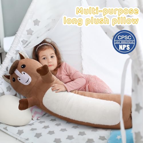 Tezituor 51 inch Giant Whale Shark Stuffed Animal Plush Pillow M152089