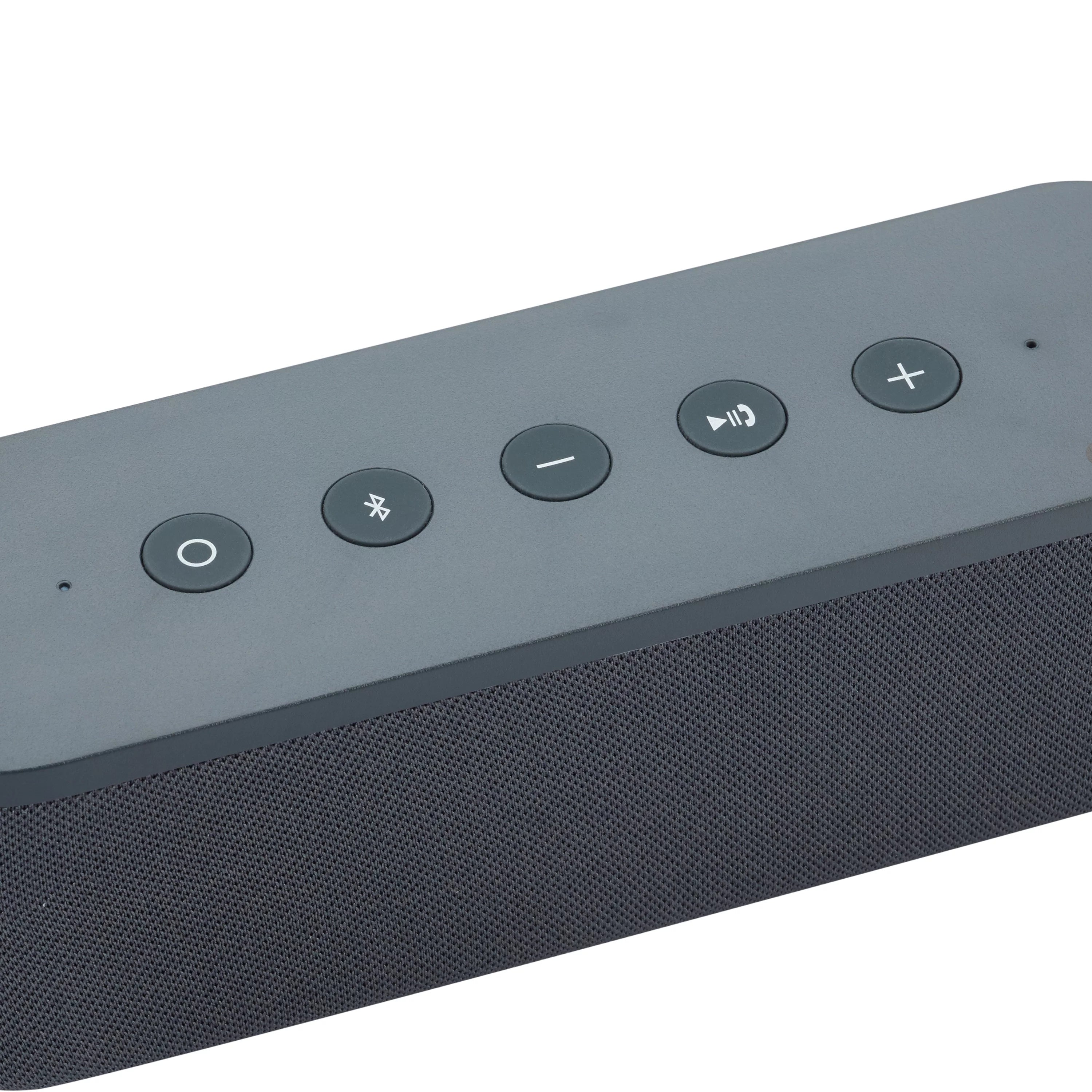 onn. Portable Bluetooth Speaker, Gray N83787
