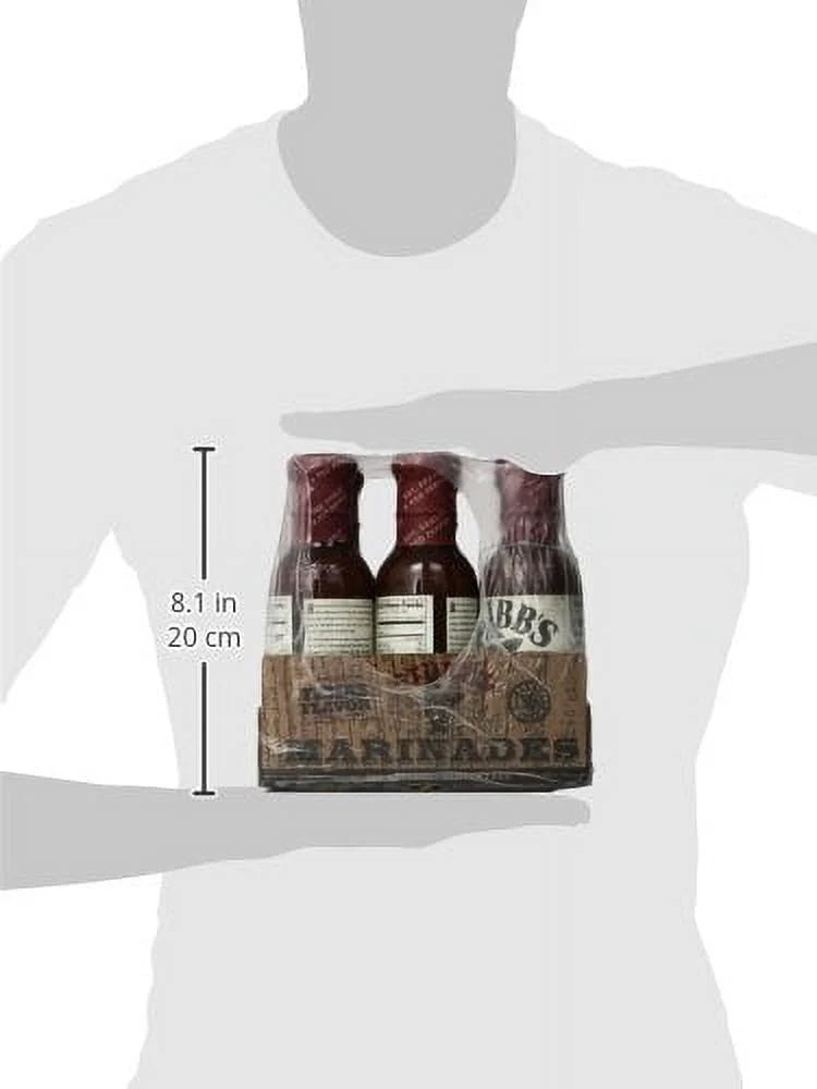 Stubb's Beef Marinade, 12 oz Bottles (Pack of 6) Z84032
