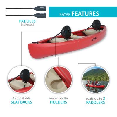 Kodiak 130 Canoe with Paddles E92814