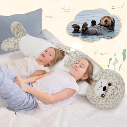 Tezituor 51 inch Giant Whale Shark Stuffed Animal Plush Pillow M152089