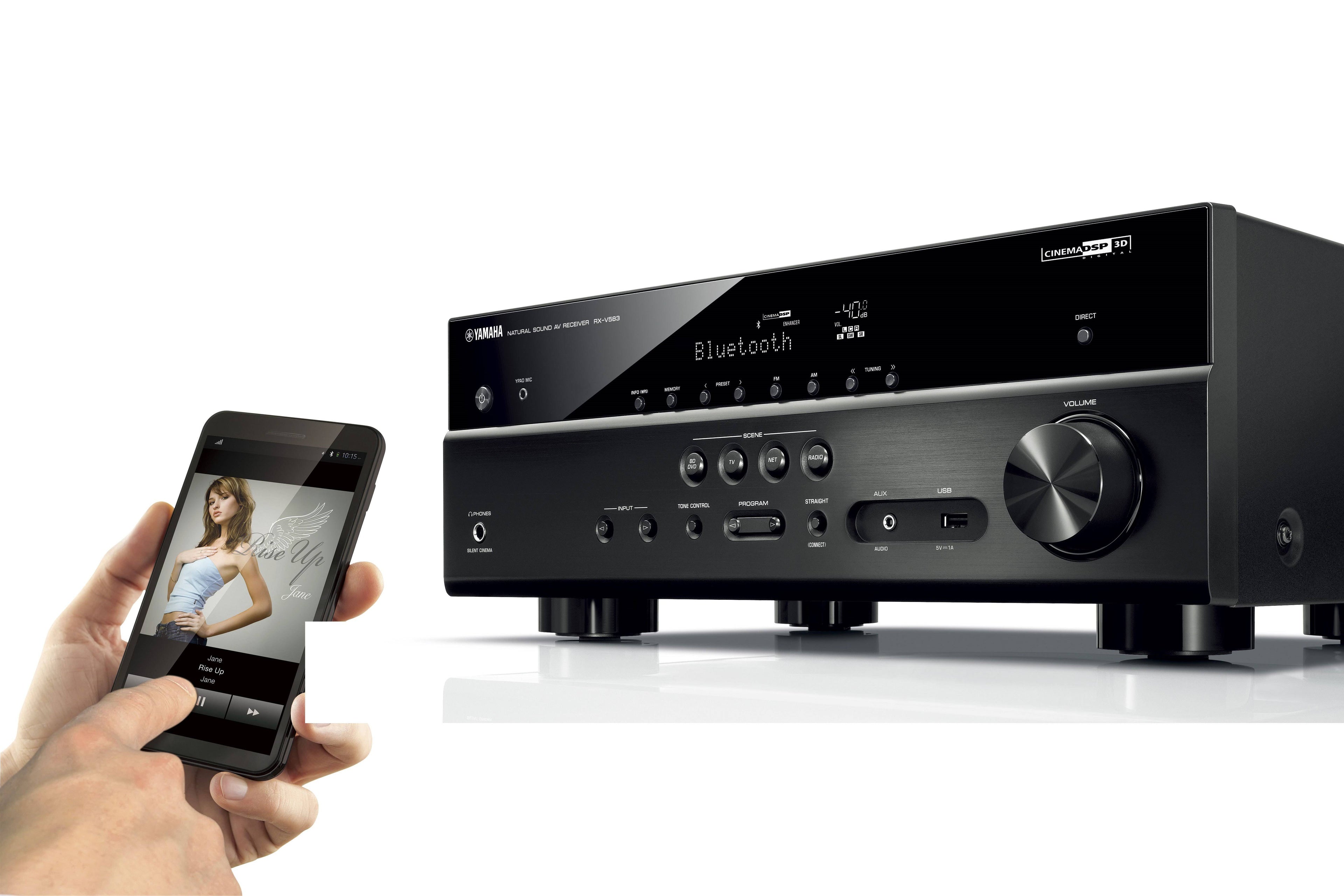 Yamaha RX-V583 7.2 Channel AV Network Receiver N4958