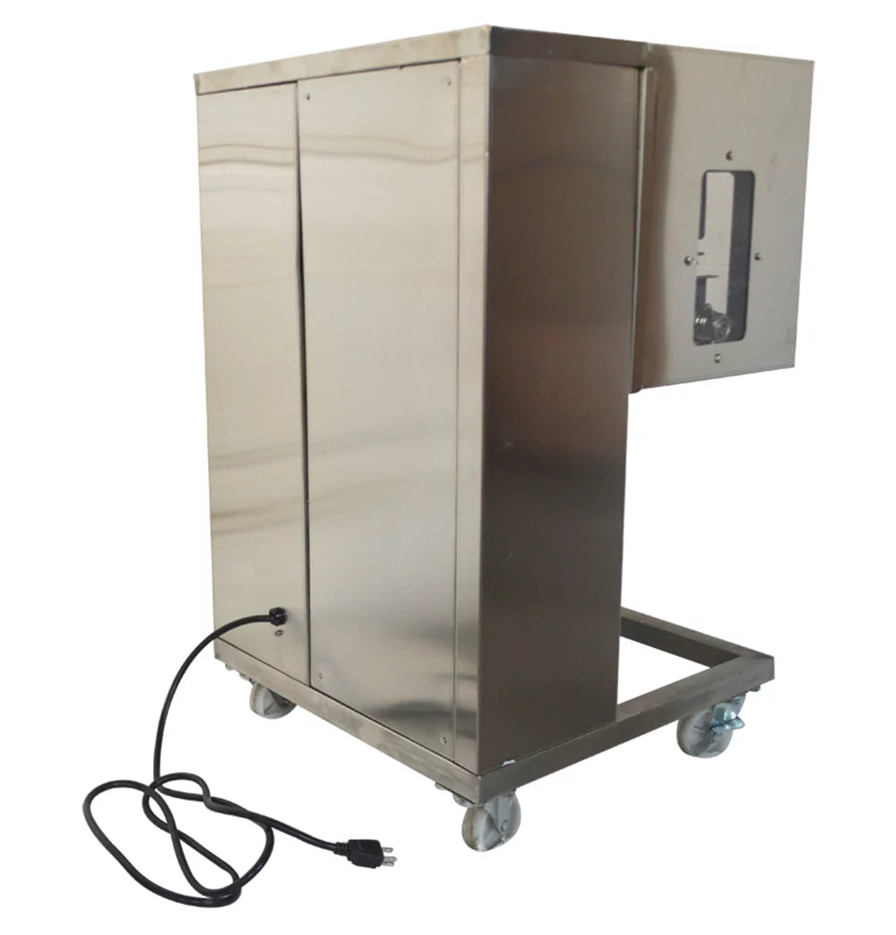 PreAsion Shredded Meat Cutting Machine Commercial Double Motor Slicer 4mm Blade E865354