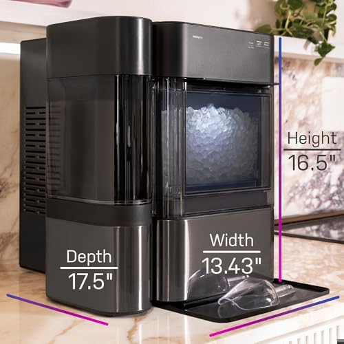 GE Profile Opal 2.0 XL Countertop Nugget Ice Maker with 1 Gallon Tank, Stainless Steel A2624