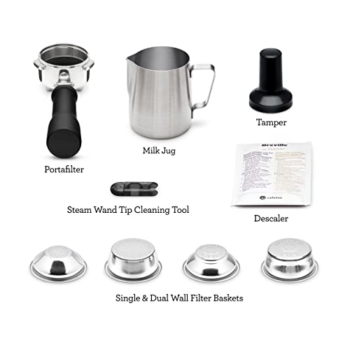 Breville Bambino Espresso Machine BES450BSS, Brushed Stainless Steel D899