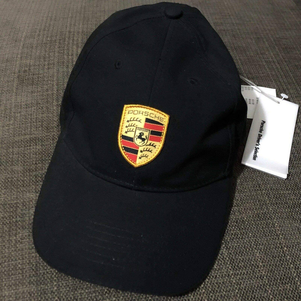 Porsche Black Crest Logo Cap H482862