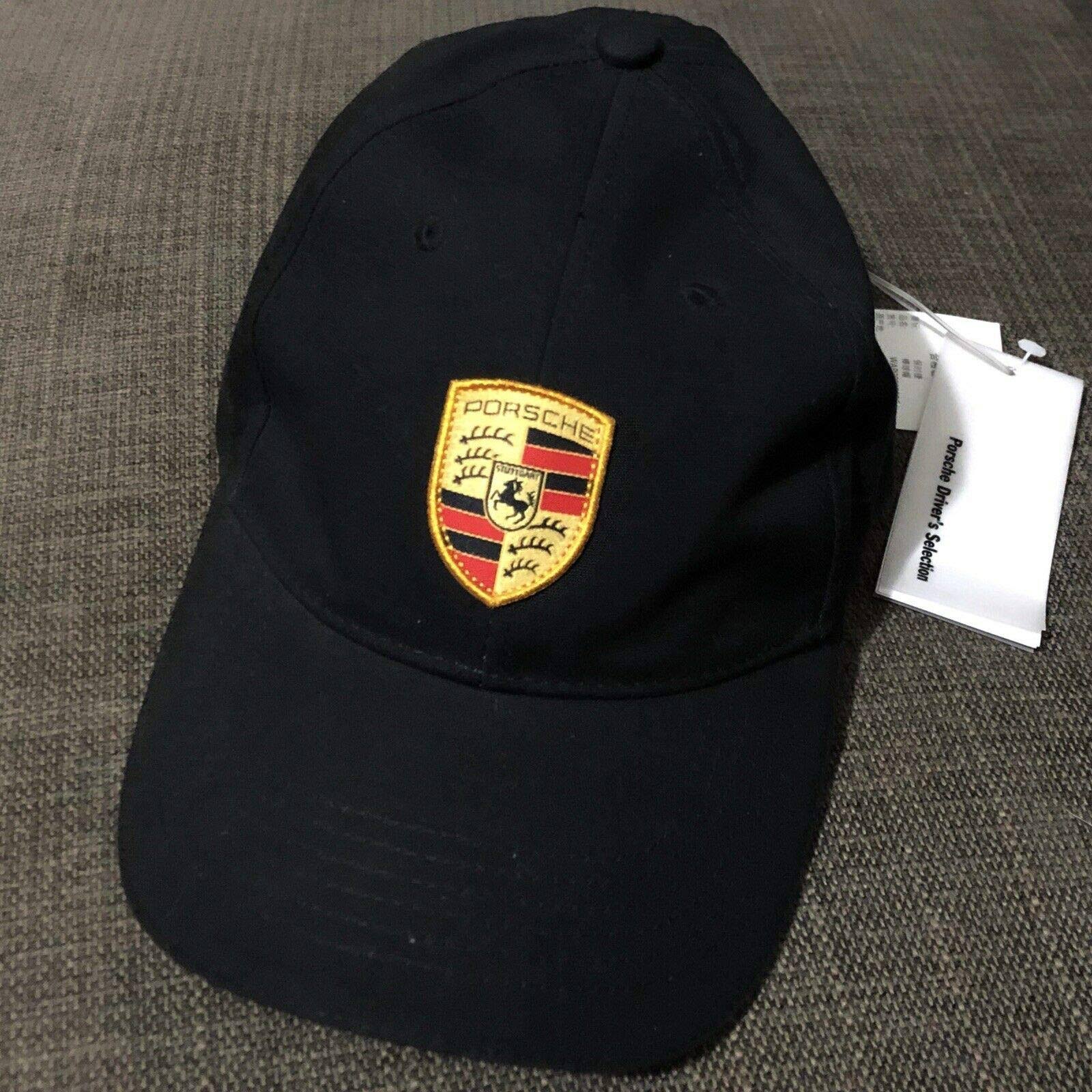 Porsche Black Crest Logo Cap H482862