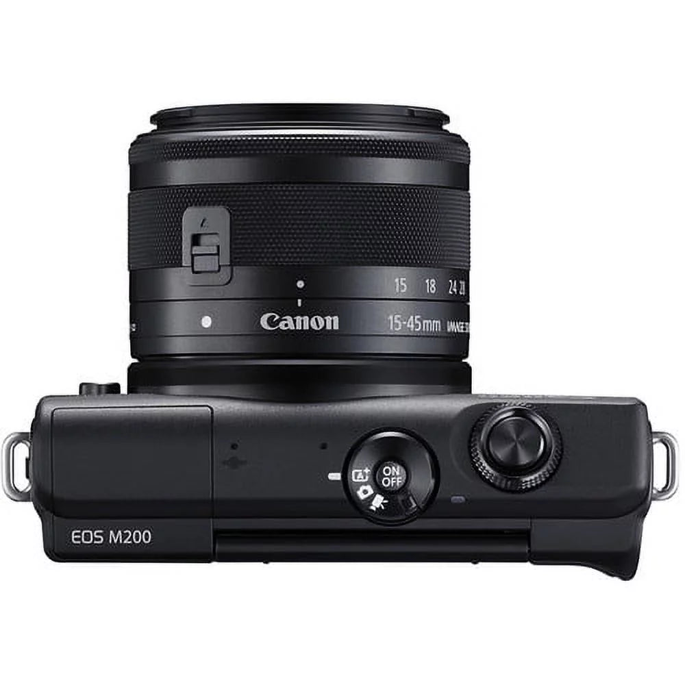 Canon EOS M200 Mirrorless Digital Camera with 15-45mm Lens L8208