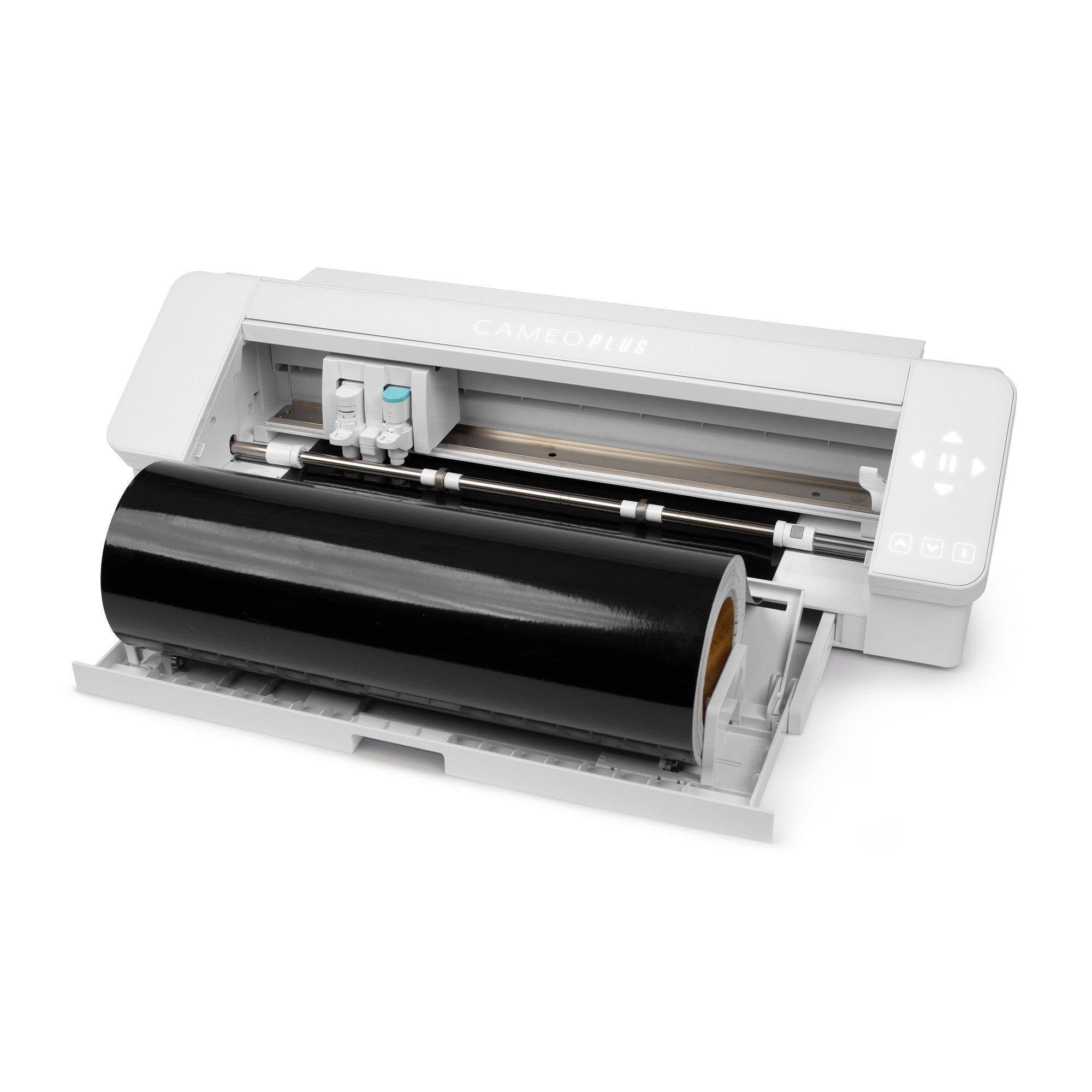 Silhouette White Cameo 4 Plus 15x22 with Blade Pack, Vinyl, HTV, Pens K5072