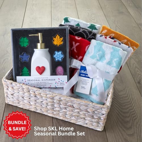 SKL Home by Saturday Knight Ltd. Holidays 6pc Hand Towel Gift Set P13231