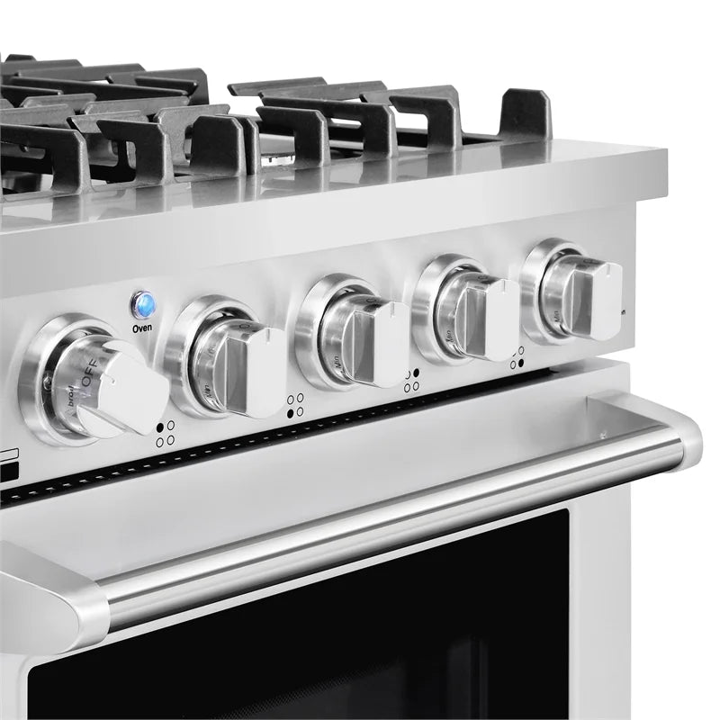 24 in. Freestanding Gas Range with Stainless Steel Oven N609