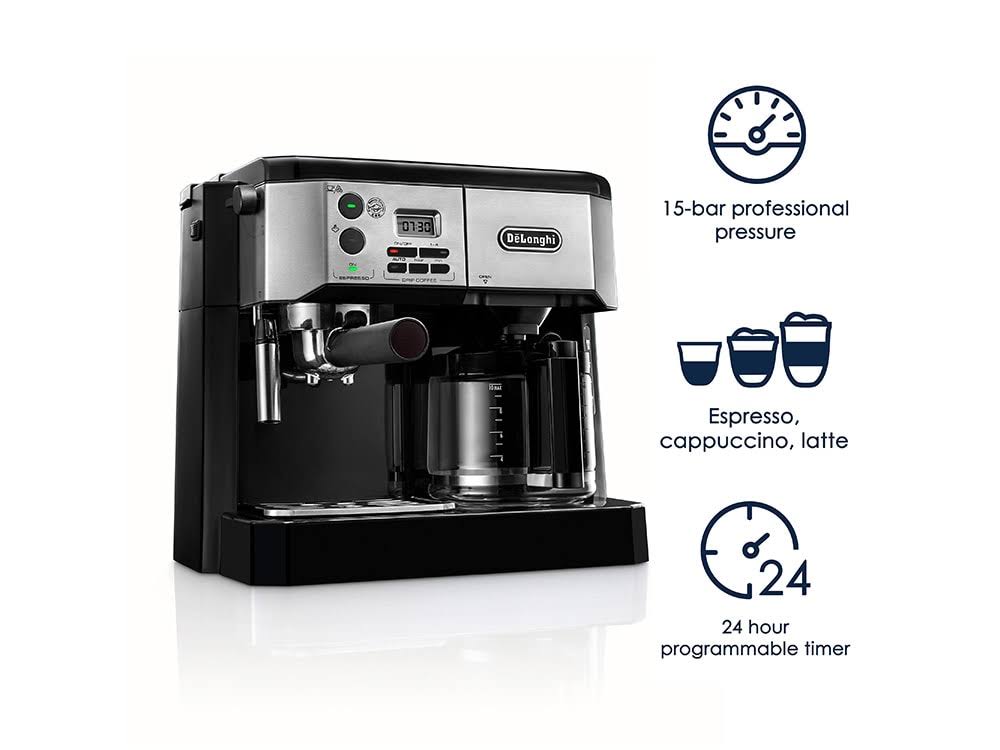 DeLonghi All-in-One Cappuccino, Espresso and Coffee Maker G579