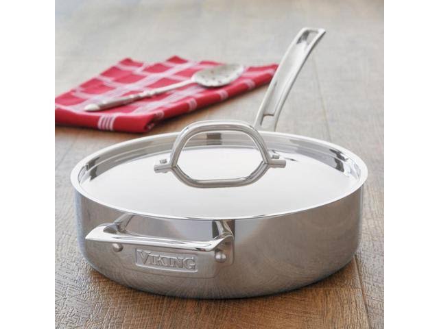 Viking 3.4-Quart Stainless Steel Saute Pan V998