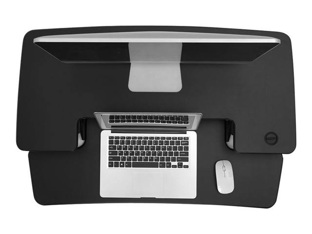 FlexiSpot AlcoveRiser EM7MB Standing Desk Converter, Electric Height Adjustable, Black U51939