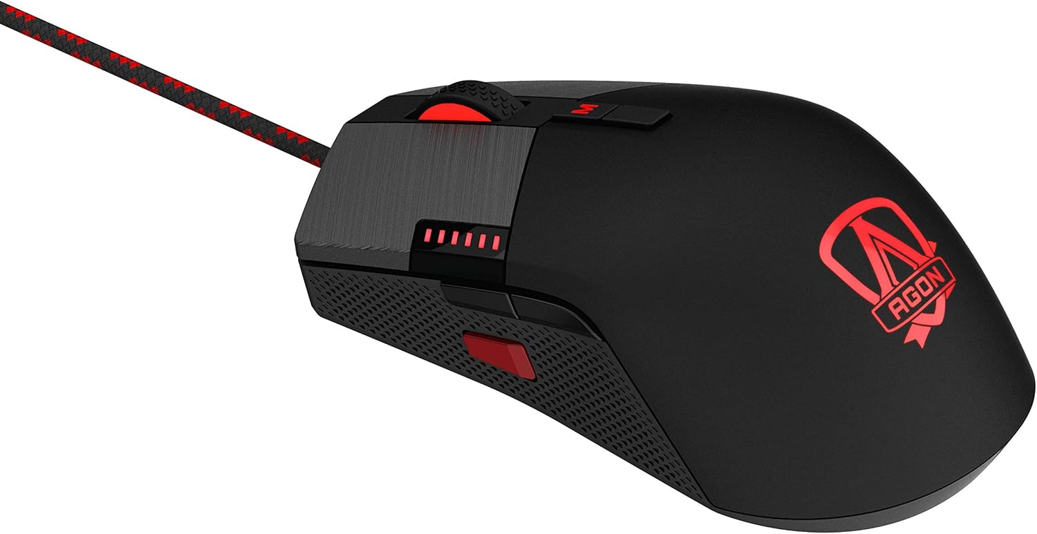 AOC Gaming GK500 RGB Mechanical Keyboard, Outemu Blue Switches, 2-Pack U855331