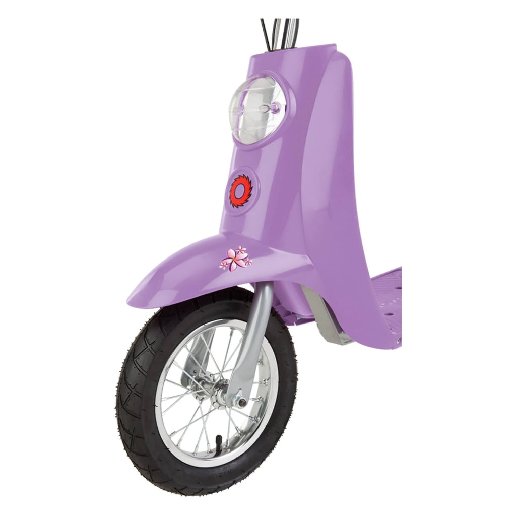 Razor Pocket Mod Miniature Euro 24V Electric Retro Scooter, Purple I47532
