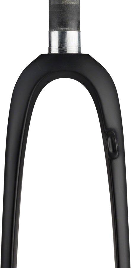 Whisky No.9 CX Flat Mount Fork 12mm Thru-Axle Carbon Steerer Black B4949