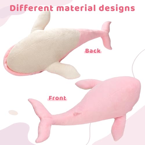 Tezituor 51 inch Giant Whale Shark Stuffed Animal Plush Pillow M152089