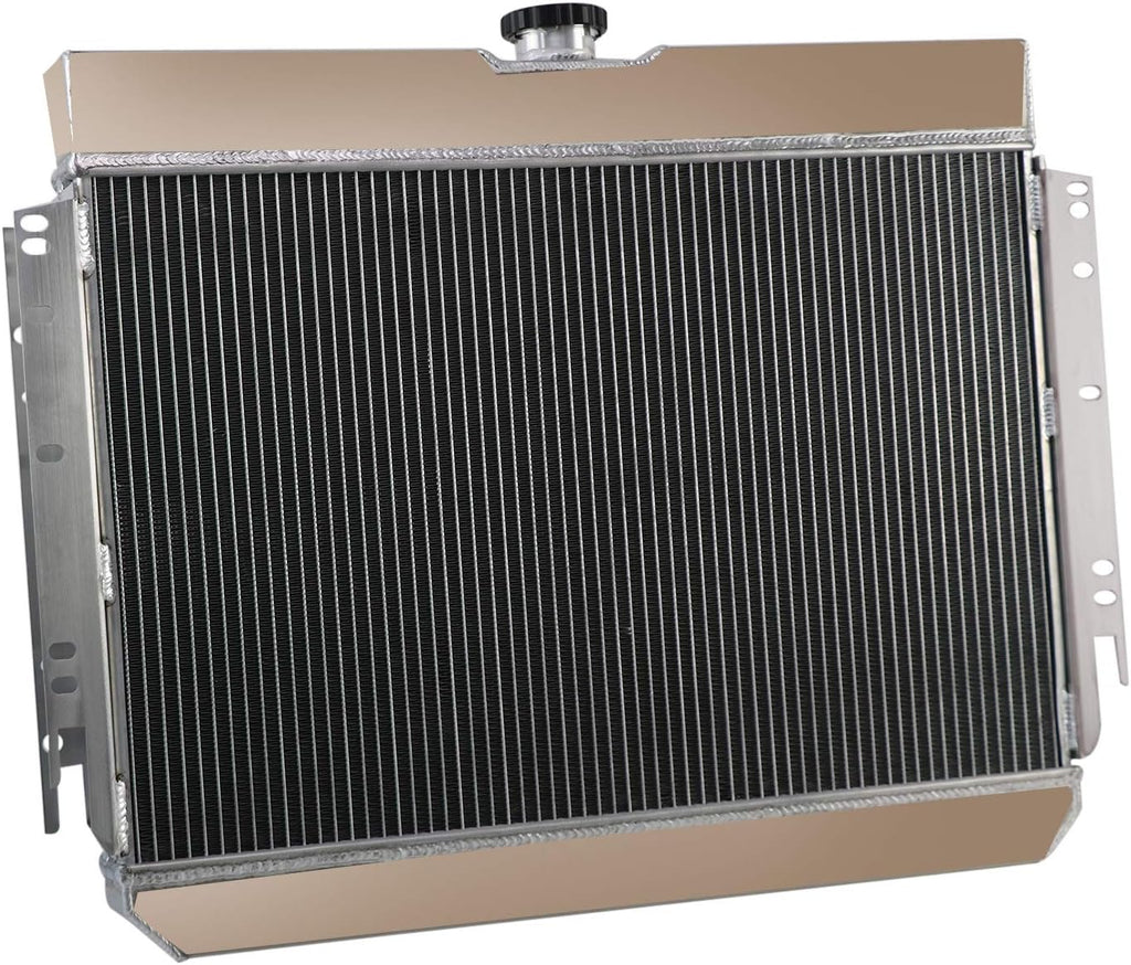 ALLOYWORKS 3 Row Core All Aluminum Radiator for 1963-1968 Chevy Impala Chevelle Camino Q509