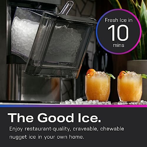GE Profile Opal 2.0 XL Countertop Nugget Ice Maker with 1 Gallon Tank, Stainless Steel H810