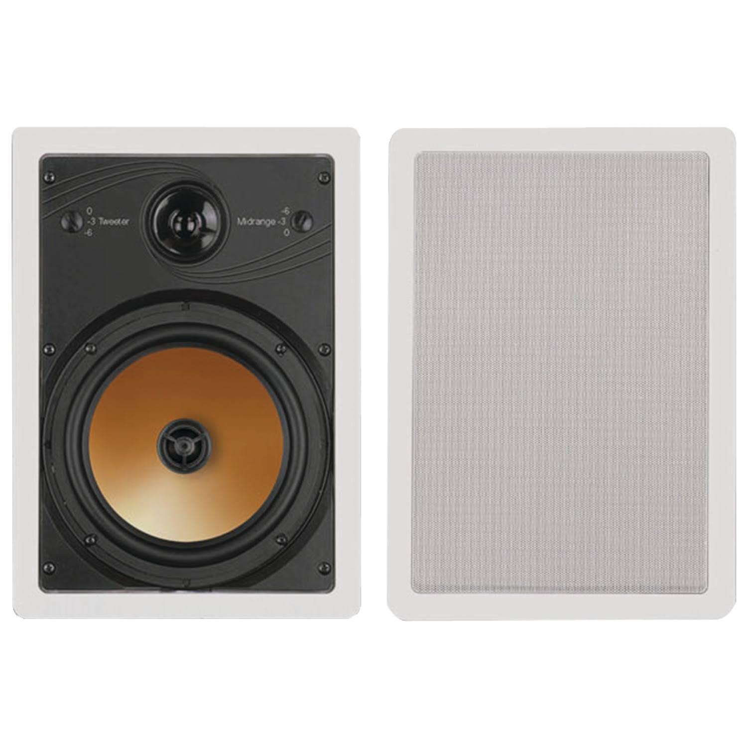 Bic America HT8W 8x22 3-Way Acoustech Series In-Wall Speakers