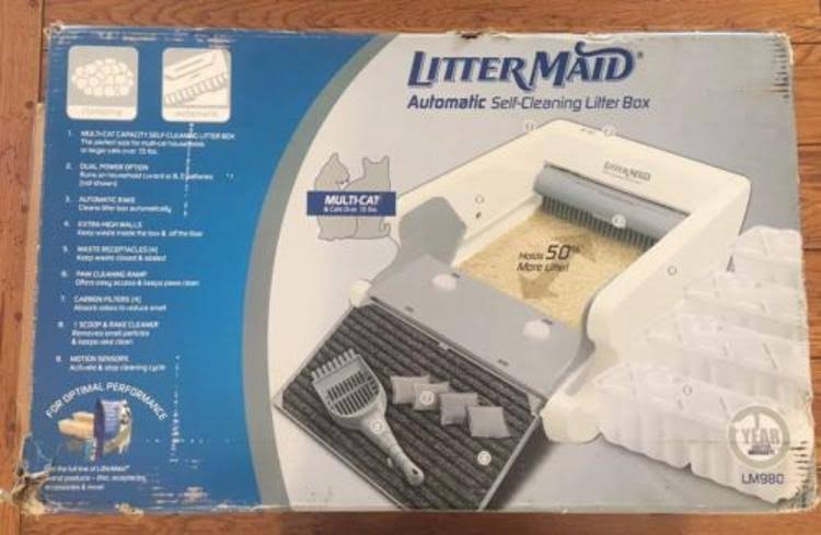 LitterMaid 980 Multi-Cat Self-Cleaning Litter Box G2956