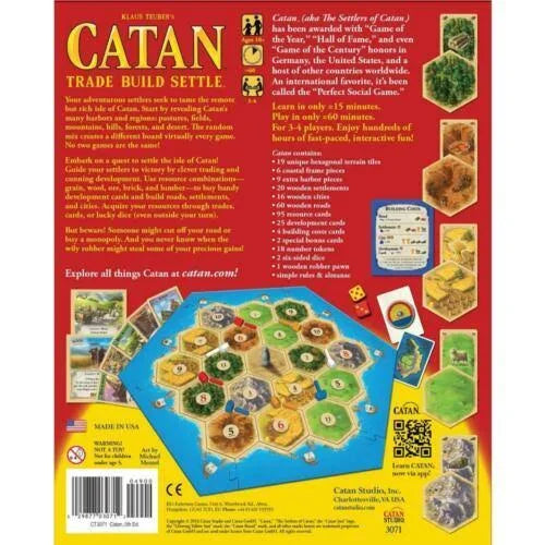 Catan The Board Game W7198