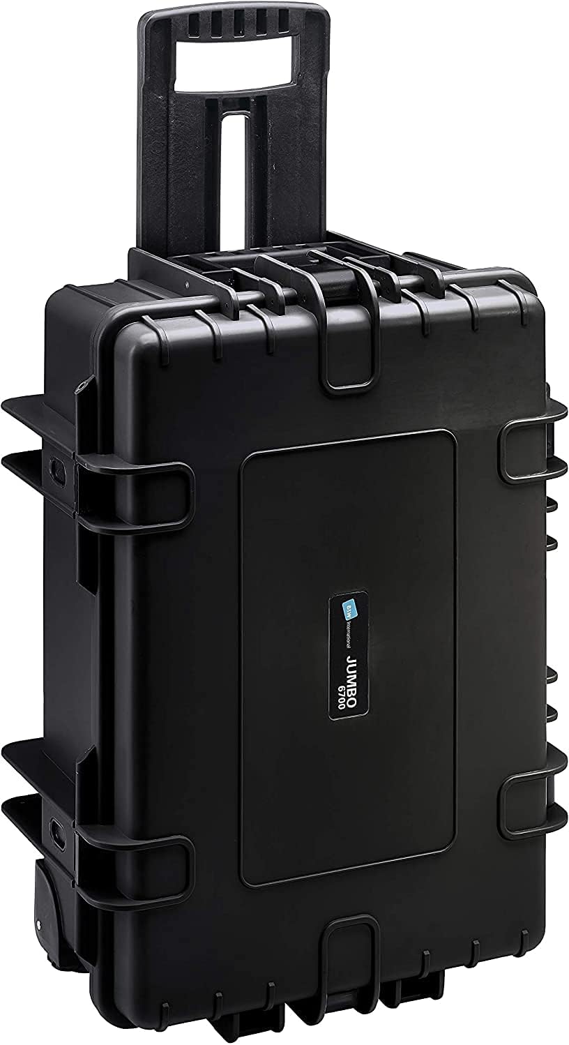 B&W International Jumbo 6700 Outdoor Tool Case with Pocket Tool Boards, Black H276