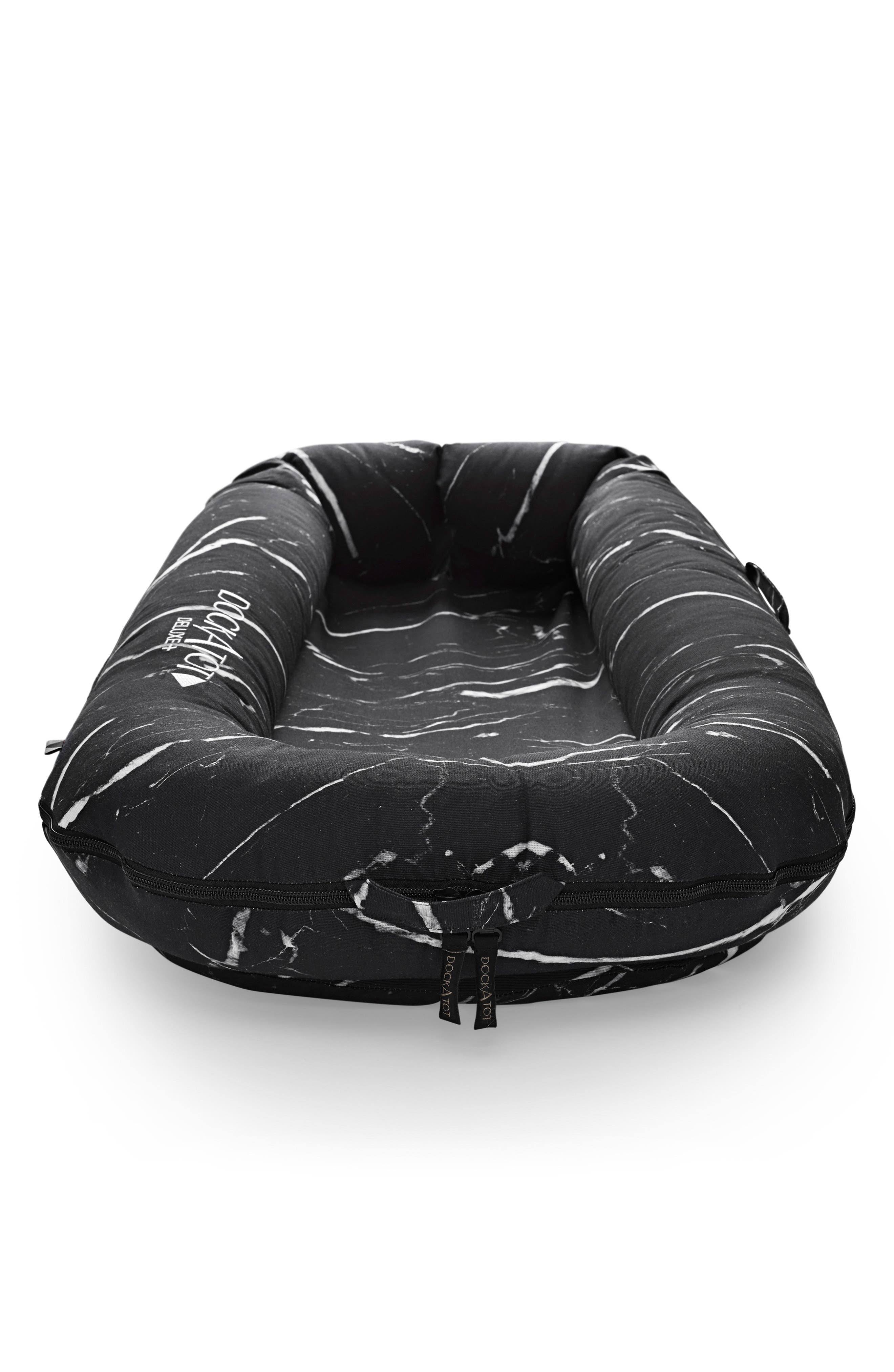 DockATot Deluxe+ Dock - Black Marble J1739