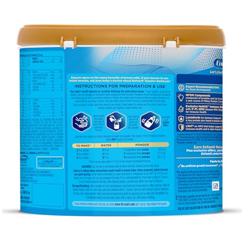 Enfamil Optimum Baby Formula with DHA and Lactoferrin, 20.5 Oz V6439