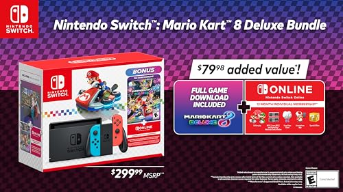 Nintendo Switch™ Mario Kart™ 8 Deluxe Bundle N874