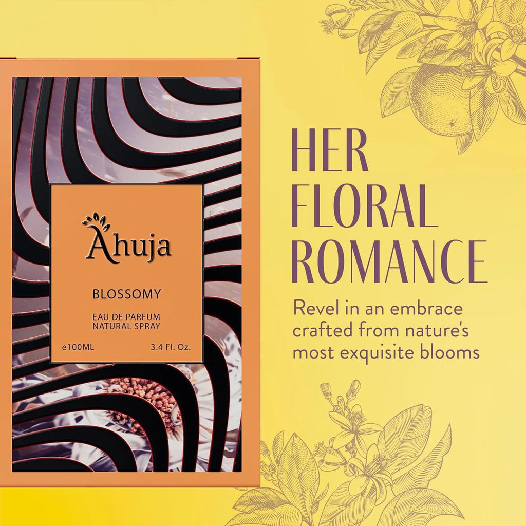 AHUJA Blossomy 3.4 fl oz Eau De Parfum K8183