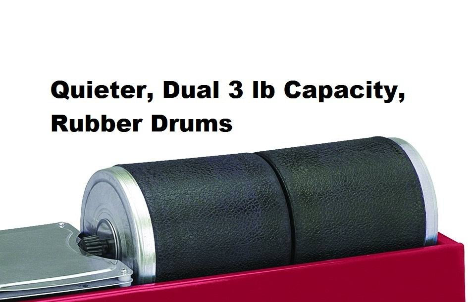 Chicago Electric Dual Drum Rotary Rock Tumbler Y9546