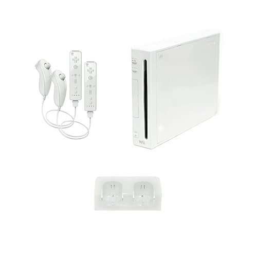 Nintendo Wii Console White Premium Bundle (Renewed) H7069