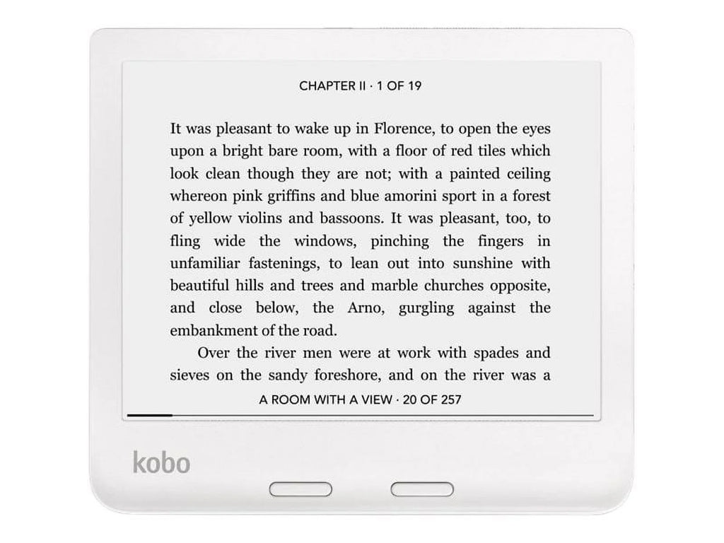 Kobo Libra 2 32GB 7" E Ink Carta 1200 Touchscreen Wi-Fi White B5178