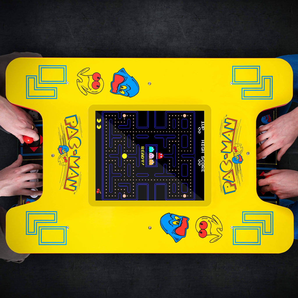 Arcade1Up Deluxe 8-in-1 Head to Head Cocktail Table with Pac-Man and Galaga G2028