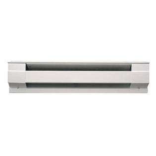 Cadet 60 in. 1,250-Watt 240-Volt Electric Baseboard Heater in White