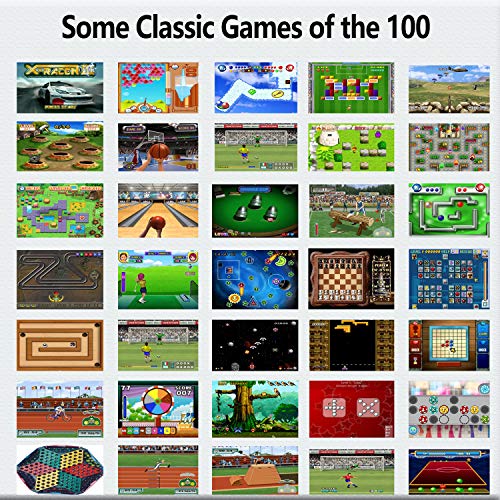 16 Bit Handheld Retro Video Game Player with 3.0'' Screen, Yellow K879