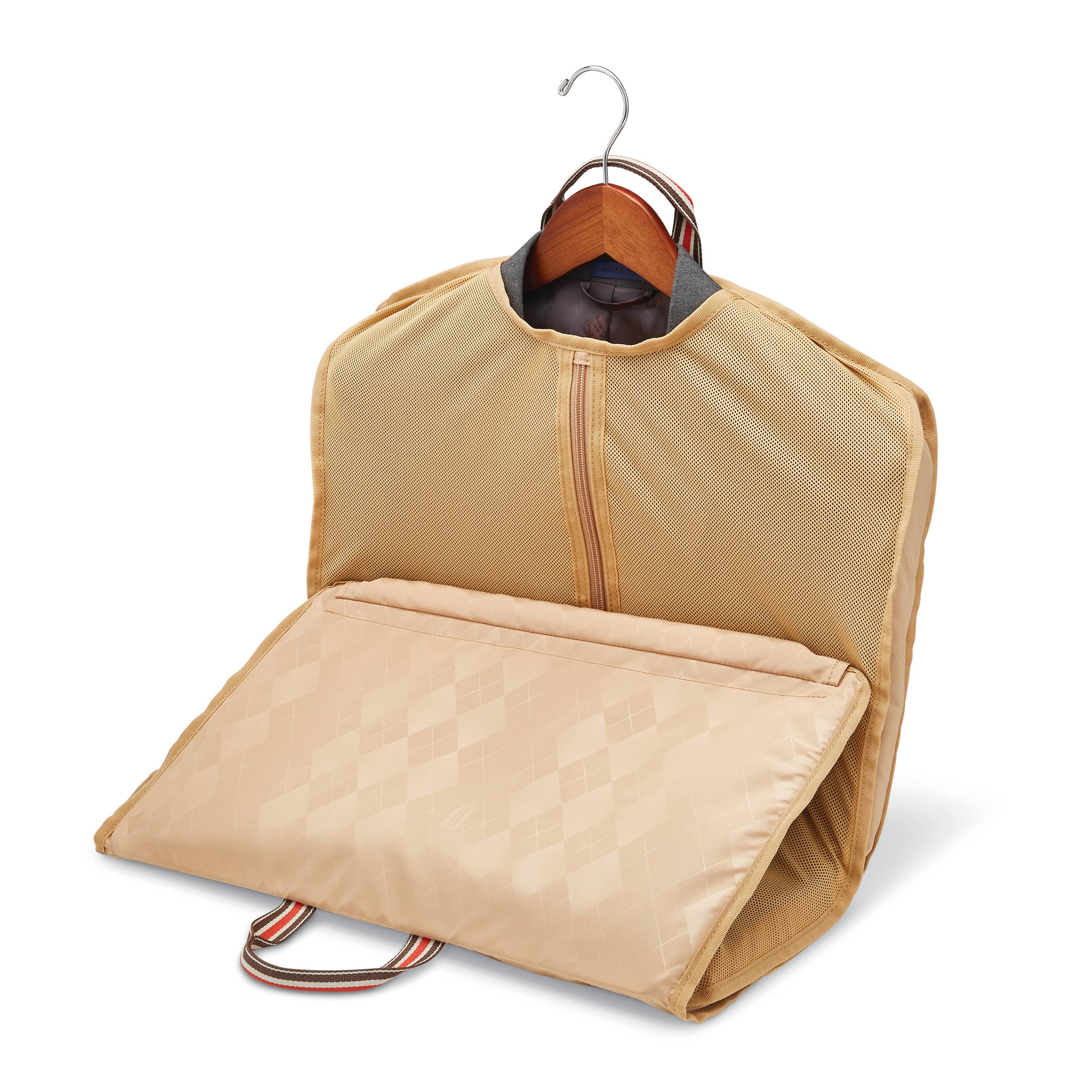 Hartmann Herringbone Deluxe Expandable Spinner Carry-On - Terracotta U3342