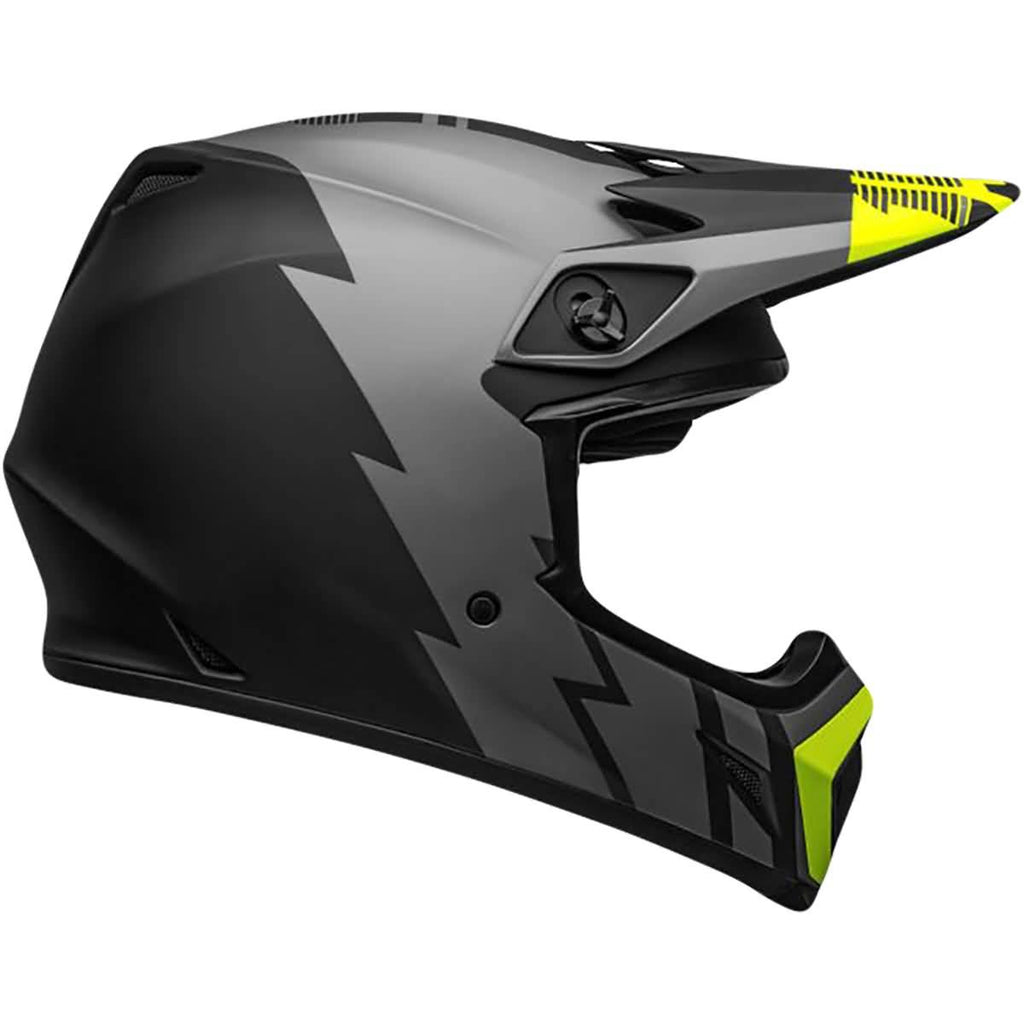 Bell MX-9 MIPS Strike Helmet Infrared/Green/Black M Z9768