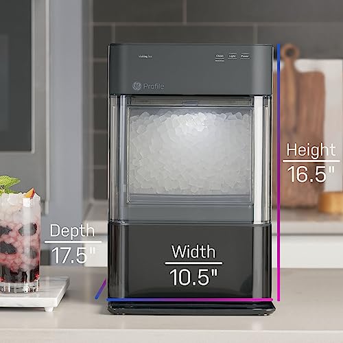 GE Profile Opal 2.0 XL Countertop Nugget Ice Maker with 1 Gallon Tank, Stainless Steel H810