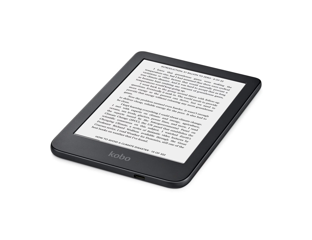 Kobo Clara 2E HD eReader - 6" Glare-Free Waterproof X107