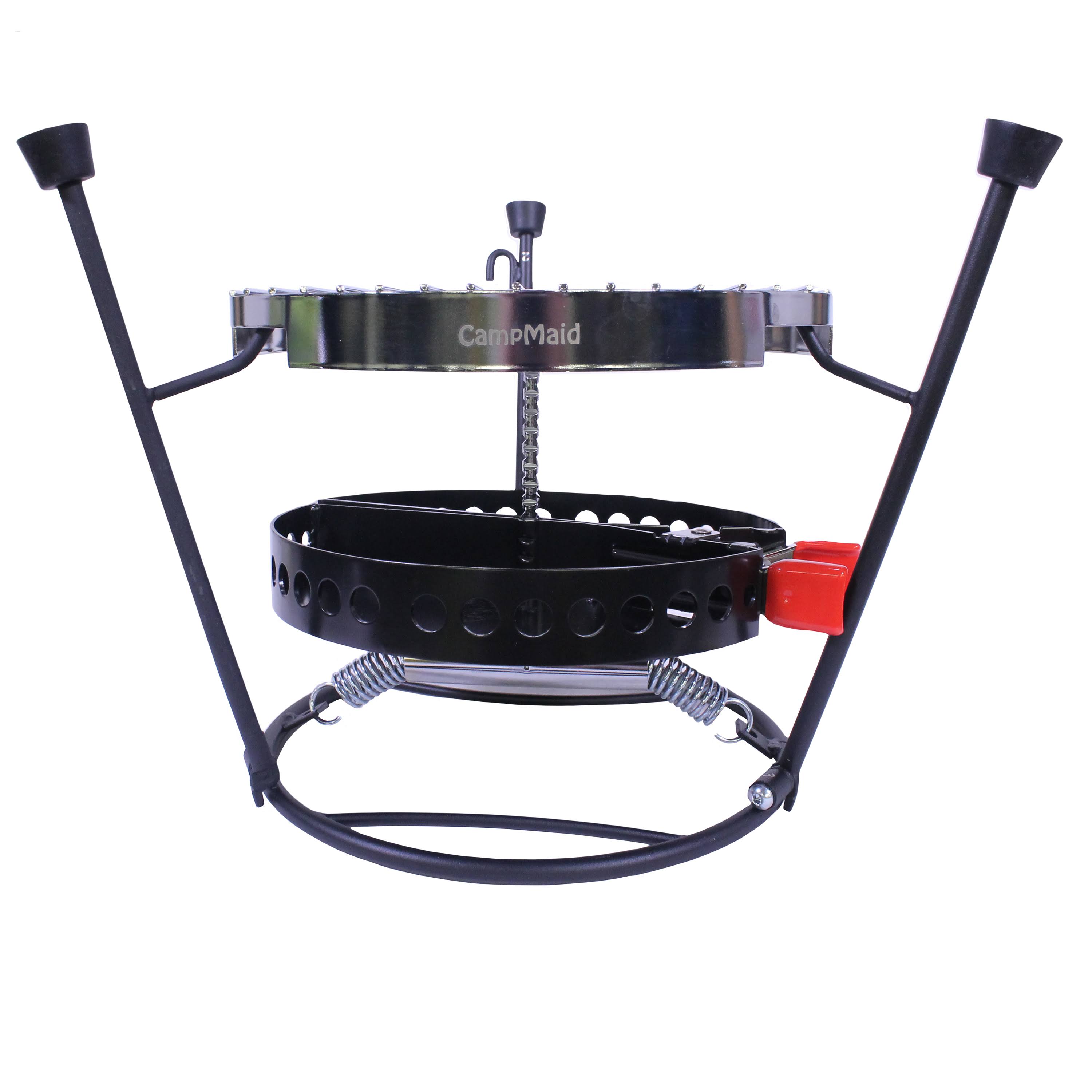 Campmaid 3-Piece Combo Grill Set Black